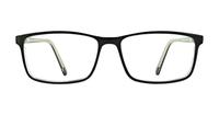 Black Glasses Direct Solo 583 Rectangle Glasses - Front