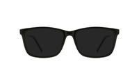 Black Glasses Direct Solo 584 Oval Glasses - Sun