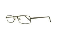 Gunmetal Glasses Direct Solo 588 Oval Glasses - Angle