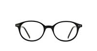 Black Glasses Direct Solo 590 Round Glasses - Front