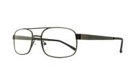 Gunmetal Glasses Direct Tommy 20 Aviator Glasses - Angle