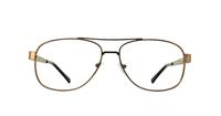 Gold Glasses Direct Tommy 21 Aviator Glasses - Front