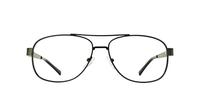 Gunmetal Glasses Direct Tommy 21 Aviator Glasses - Front