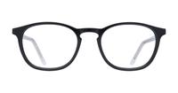Black / Crystal Glasses Direct Whitley Round Glasses - Front
