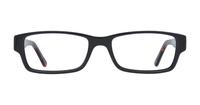 Black / Tortoise Glasses Direct Wren Rectangle Glasses - Front