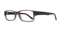 Brown Glasses Direct Wren Rectangle Glasses - Angle