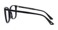 Black Gucci GG0026O Rectangle Glasses - Side