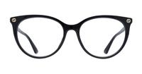 Black Gucci GG0093O Cat-eye Glasses - Front