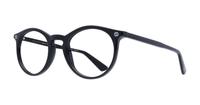 Black Gucci GG0121O Round Glasses - Angle