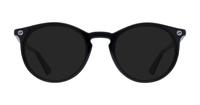 Black Gucci GG0121O Round Glasses - Sun