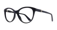 Black Gucci GG0486O Cat-eye Glasses - Angle