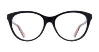Black / Pink Gucci GG0486O Cat-eye Glasses - Front
