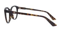 Havana Gucci GG0486O Cat-eye Glasses - Side