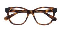 Havana Gucci GG0923O Cat-eye Glasses - Flat-lay