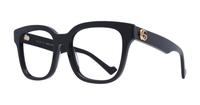 Black Gucci GG0958O Square Glasses - Angle