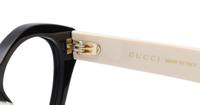Black / White Gucci GG0959O Cat-eye Glasses - Detail