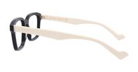 Black / White Gucci GG0964O Rectangle Glasses - Side