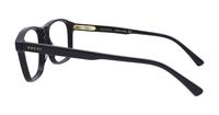Black/Black Transparent Gucci GG1045O Rectangle Glasses - Side