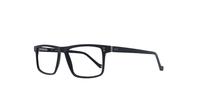 Black Hackett London HL209 Rectangle Glasses - Angle