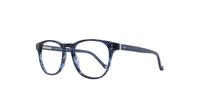 Blue Hackett London HL213 Wayfarer Glasses - Angle