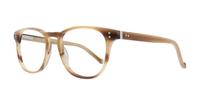 Brown Fade Hackett London HL213 Wayfarer Glasses - Angle