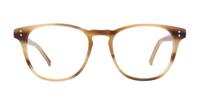 Brown Fade Hackett London HL213 Wayfarer Glasses - Front