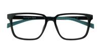 Black Harrington Sport Jack Rectangle Glasses - Flat-lay
