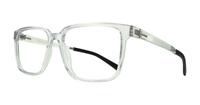 Clear Crystal Harrington Sport Jack Rectangle Glasses - Angle