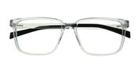 Clear Crystal Harrington Sport Jack Rectangle Glasses - Flat-lay