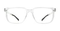 Clear Crystal Harrington Sport Jack Rectangle Glasses - Front
