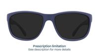 Dark Blue / Grey Harrington Sport Pulse Oval Glasses - Sun