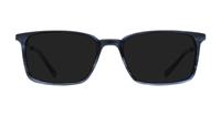 Blue Horn/ Blue harrington Aiden Rectangle Glasses - Sun