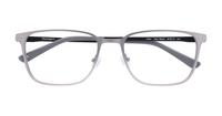 Gunmetal / Black harrington Asher Rectangle Glasses - Flat-lay