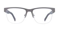 Gunmetal harrington Jacob Oval Glasses - Front
