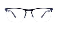 Matte Navy harrington Joe Rectangle Glasses - Front