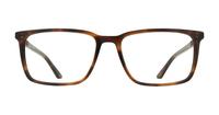 Dark Havana / Matte Gunmetal harrington Jonas Rectangle Glasses - Front