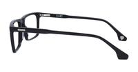 Black Hart Gavin Rectangle Glasses - Side
