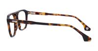 Havana Hart George Oval Glasses - Side