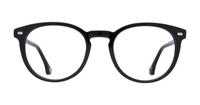 Black Hart Gibson Round Glasses - Front