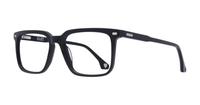 Black Hart Gunner Square Glasses - Angle