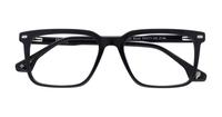 Black Hart Gunner Square Glasses - Flat-lay