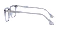 Crystal Grey Hart Gunner Square Glasses - Side