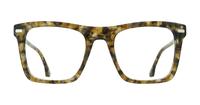 Green/Havana Hart Jagger Rectangle Glasses - Front