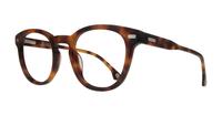 Havana Hart Jeremy Round Glasses - Angle