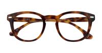 Havana Hart Jeremy Round Glasses - Flat-lay
