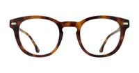 Havana Hart Jeremy Round Glasses - Front
