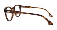Havana Hart Jeremy Round Glasses - Side