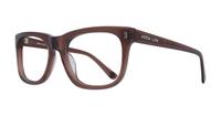Brown Hook LDN HKS007 Square Glasses - Angle