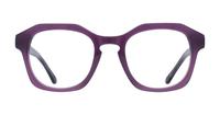 Purple House of Holland Electro Square Glasses - Front