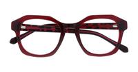 Red House of Holland Electro Square Glasses - Flat-lay